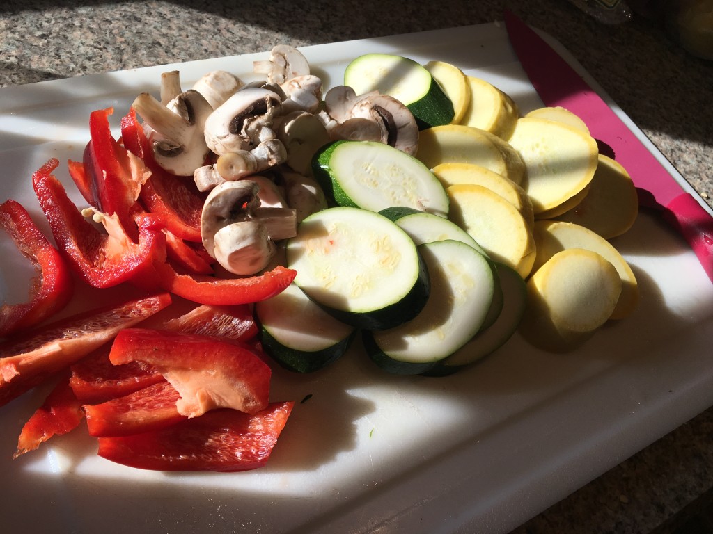 Veges for Vege Lasagna