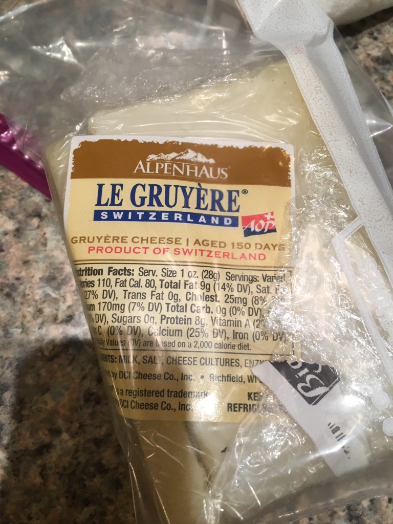 A Nice Gruyere!