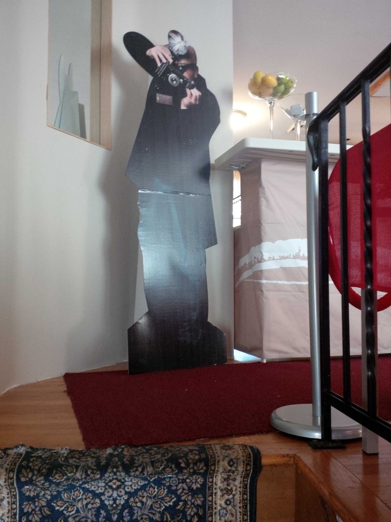 Paparazzi Standee as your guests arrive.