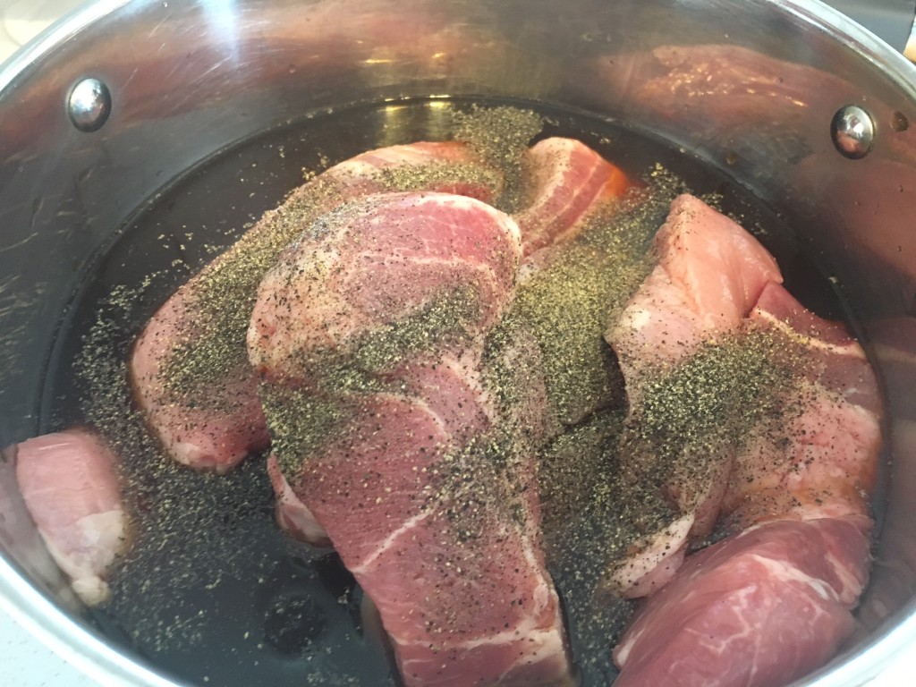 I've been peppered!