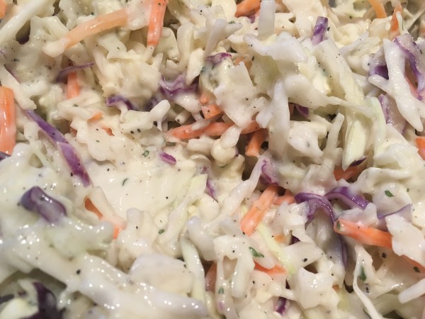 Ranch Blue Cheese Slaw