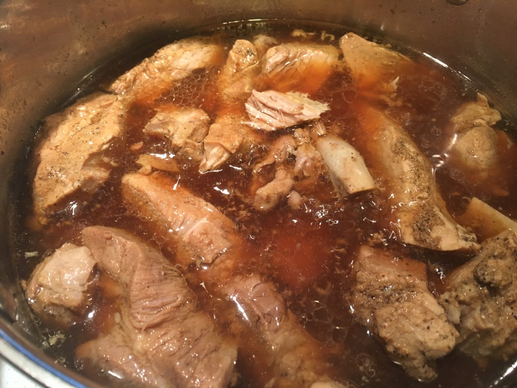 Fall off the bone tender