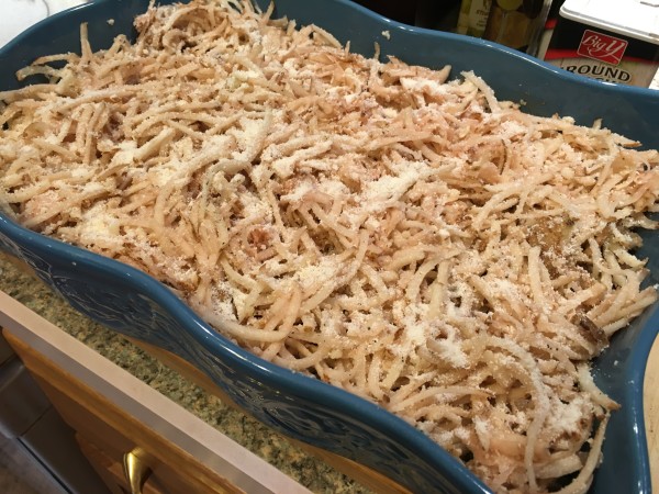 Shredded Potatoes-This is a different look on me! Shredded Potatoes-This is a different look on me!