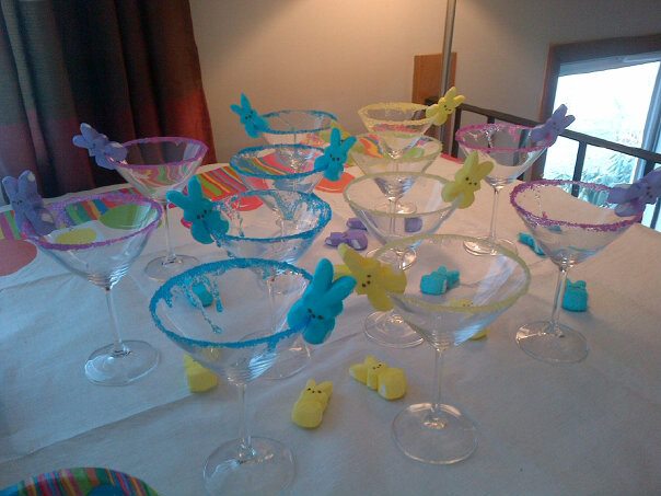 Peep Tini Garnish